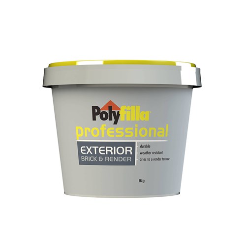 Polyfilla Professional Exterior Brick & Render 1kg